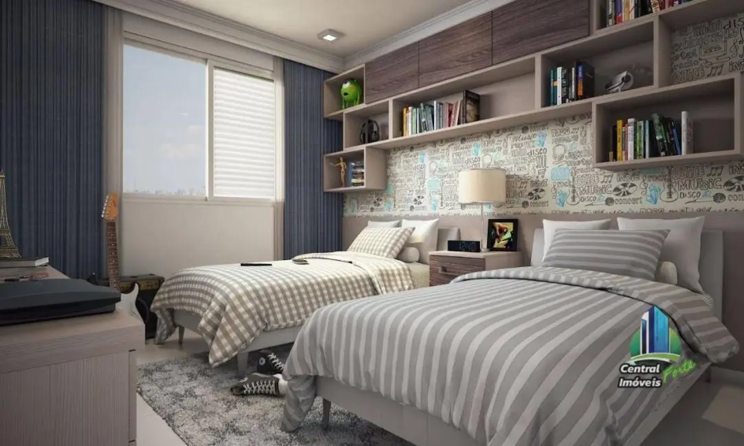 Foto 5 de Apartamento com 2 quartos à venda, 80m2 em Caiçara, Praia Grande - SP