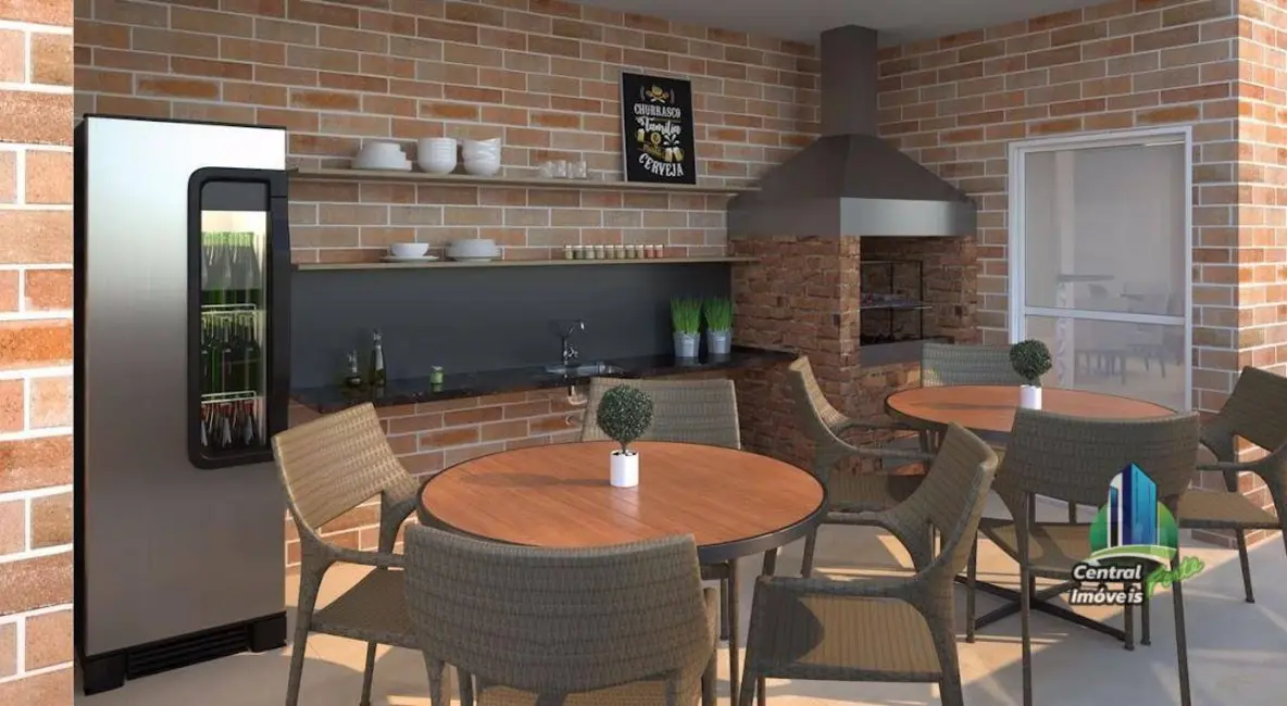 Foto 6 de Apartamento com 1 quarto à venda, 54m2 em Aviação, Praia Grande - SP