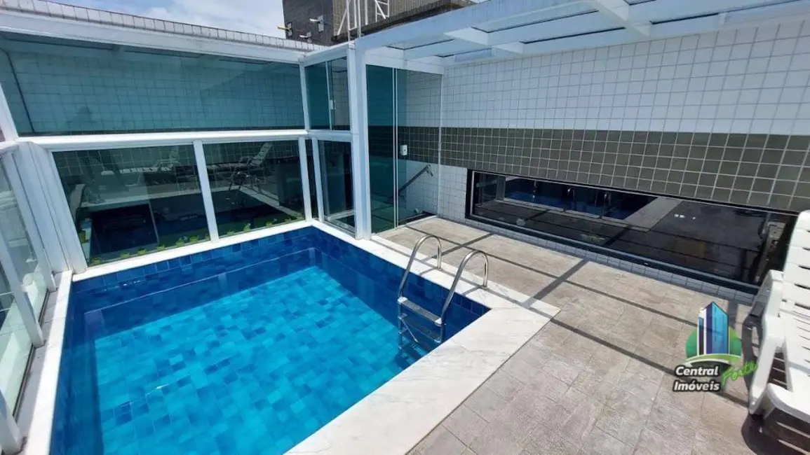 Foto 2 de Cobertura com 3 quartos à venda, 165m2 em Mirim, Praia Grande - SP