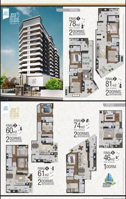 Foto 6 de Apartamento com 2 quartos à venda, 79m2 em Mirim, Praia Grande - SP