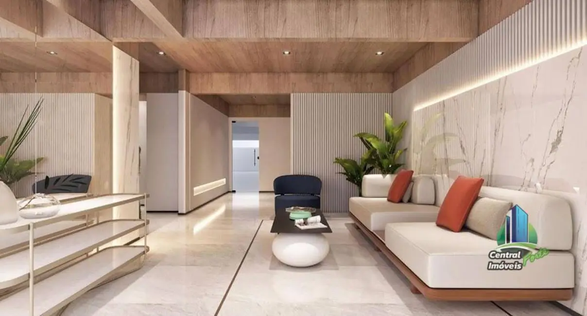 Foto 4 de Apartamento com 2 quartos à venda, 58m2 em Tupi, Praia Grande - SP