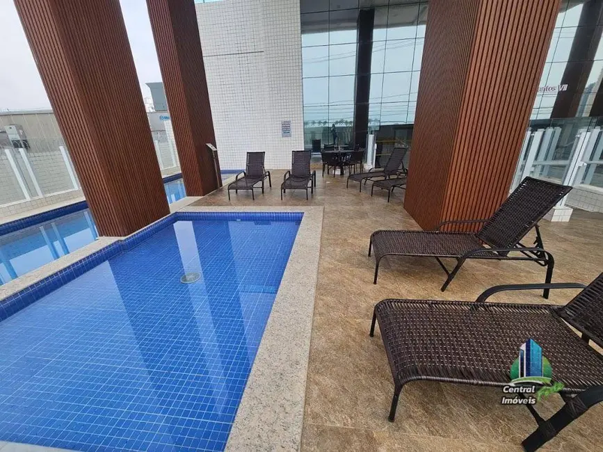 Foto 2 de Apartamento com 2 quartos para alugar, 78m2 em Mirim, Praia Grande - SP