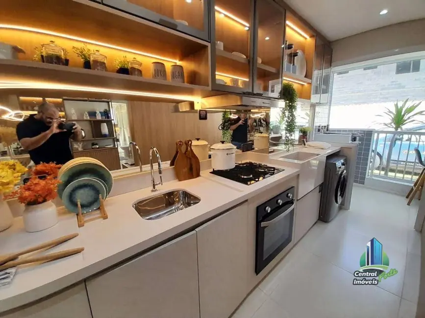 Foto 6 de Apartamento com 1 quarto à venda, 55m2 em Centro, Mongagua - SP