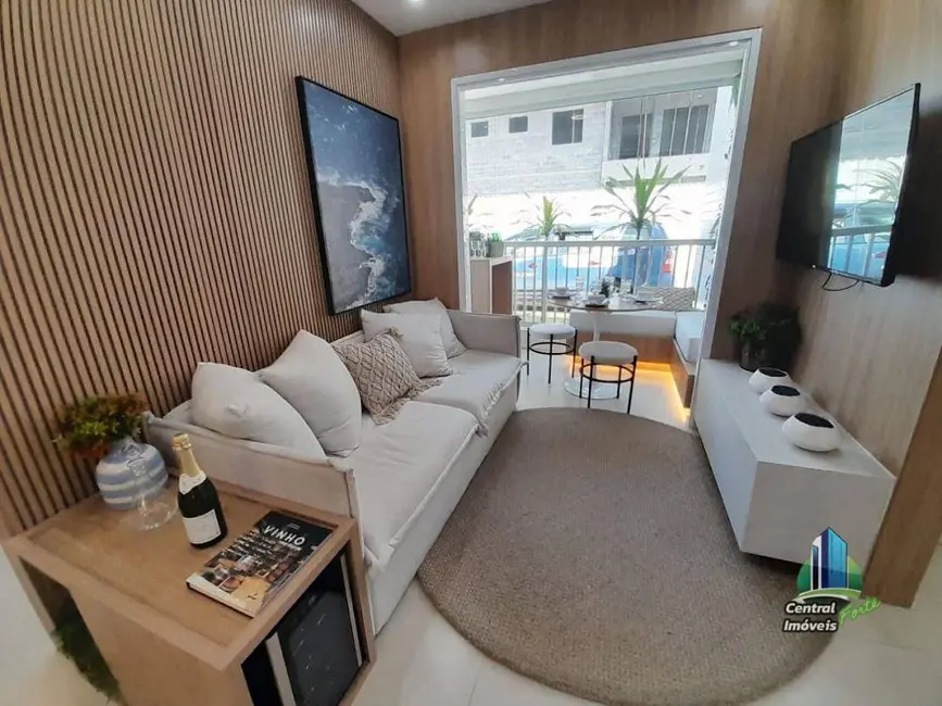 Foto 3 de Apartamento com 1 quarto à venda, 55m2 em Centro, Mongagua - SP