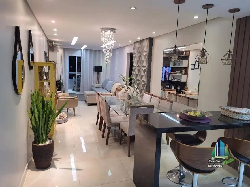Foto 2 de Apartamento com 3 quartos à venda, 130m2 em Canto do Forte, Praia Grande - SP