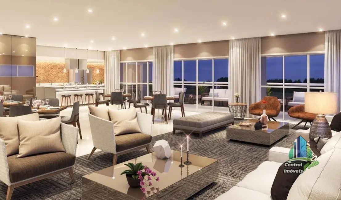 Foto 8 de Apartamento com 3 quartos à venda, 206m2 em Canto do Forte, Praia Grande - SP