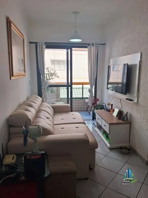 Foto 2 de Apartamento com 1 quarto à venda e para alugar, 54m2 em Tupi, Praia Grande - SP