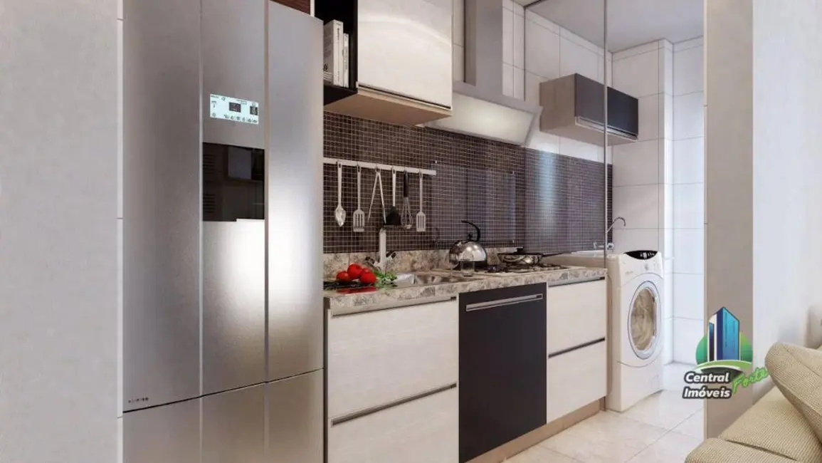 Foto 2 de Apartamento com 2 quartos à venda, 73m2 em Mirim, Praia Grande - SP