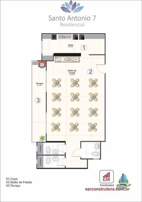 Foto 7 de Apartamento com 2 quartos à venda, 63m2 em Mirim, Praia Grande - SP