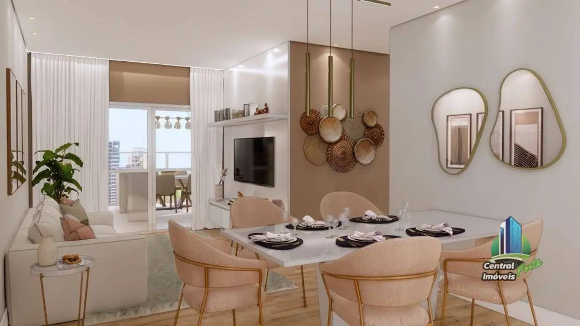 Foto 3 de Apartamento com 3 quartos à venda, 99m2 em Praia Grande - SP