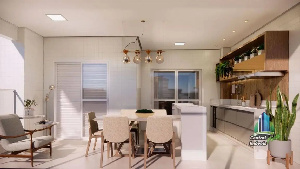 Foto 1 de Apartamento com 3 quartos à venda, 99m2 em Praia Grande - SP