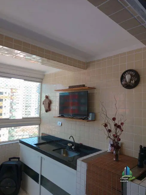 Foto 1 de Apartamento com 3 quartos à venda, 105m2 em Tupi, Praia Grande - SP