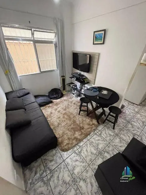 Foto 1 de Apartamento com 1 quarto à venda, 45m2 em Tupi, Praia Grande - SP