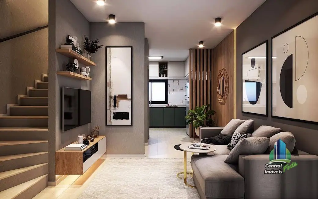 Sobrado com 2 quartos à venda, 100m2 em Canto do Forte, Praia Grande - SP - imagem 2 Foto 2 de Sobrado com 2 quartos à venda, 100m2 em Canto do Forte, Praia Grande - SP