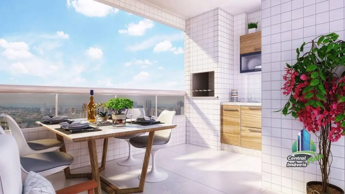 Foto 2 de Apartamento com 3 quartos à venda, 168m2 em Tupi, Praia Grande - SP