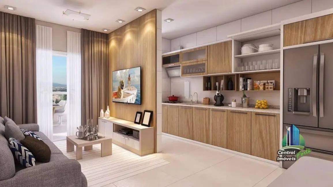 Foto 1 de Apartamento com 3 quartos à venda, 168m2 em Tupi, Praia Grande - SP