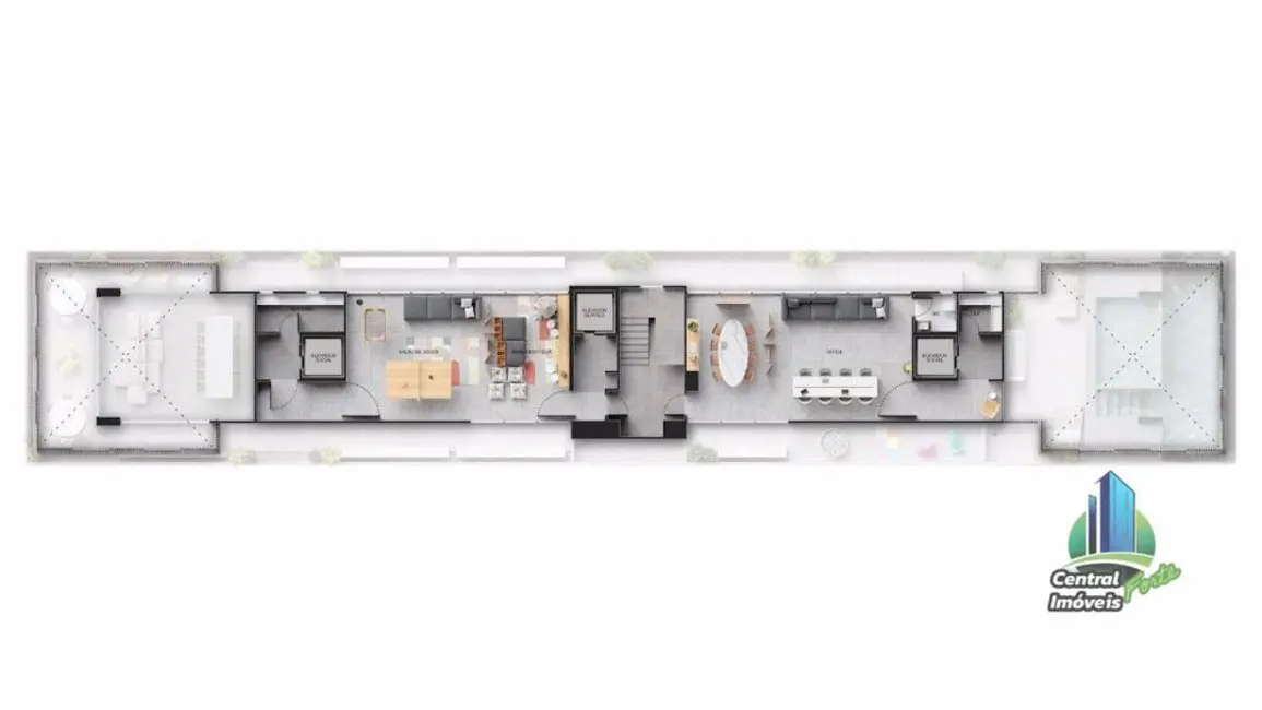 Foto 7 de Apartamento com 3 quartos à venda, 256m2 em Boqueirão, Praia Grande - SP