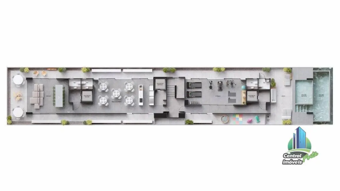 Foto 6 de Apartamento com 3 quartos à venda, 256m2 em Boqueirão, Praia Grande - SP