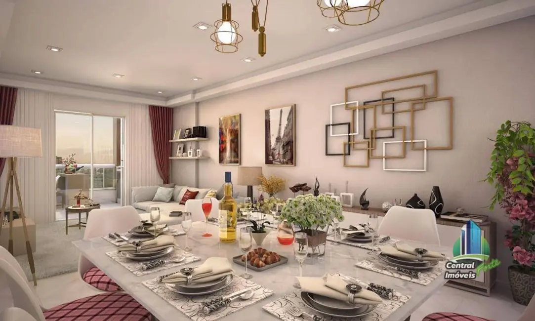 Foto 1 de Apartamento com 2 quartos à venda, 76m2 em Praia Grande - SP