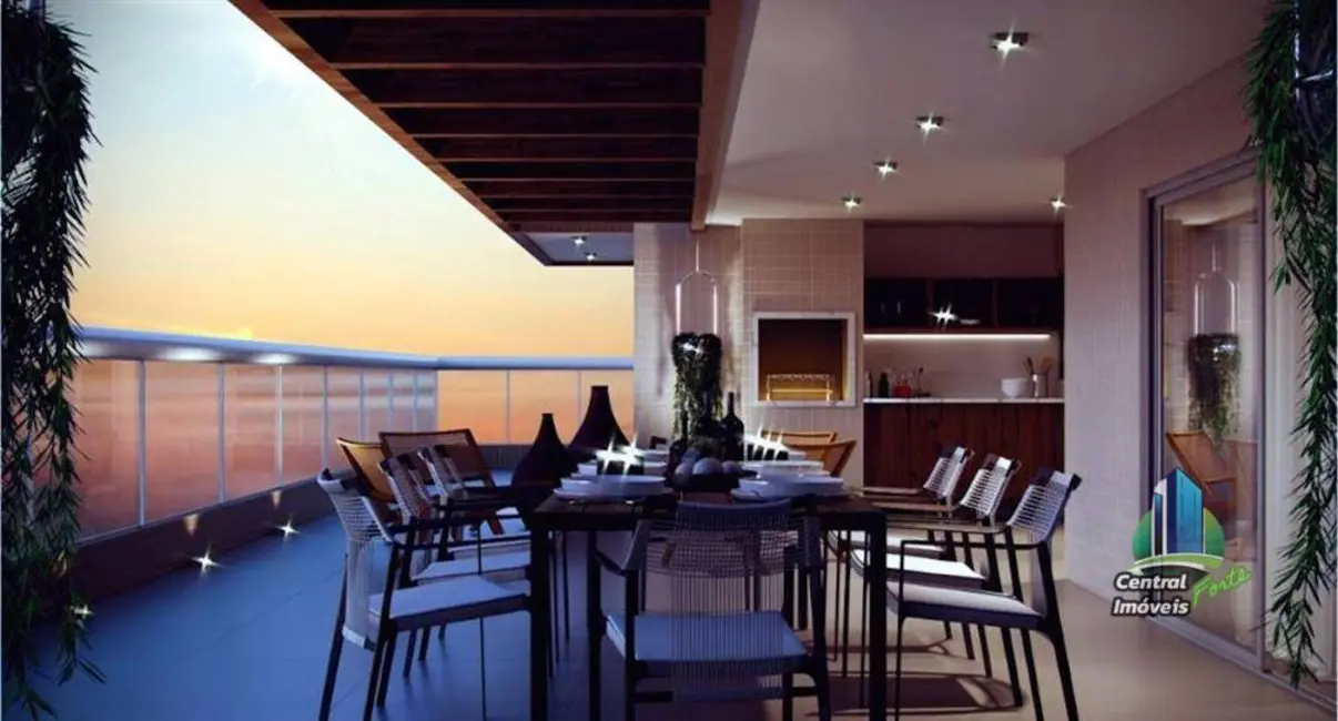 Foto 1 de Apartamento com 2 quartos à venda, 119m2 em Aviação, Praia Grande - SP
