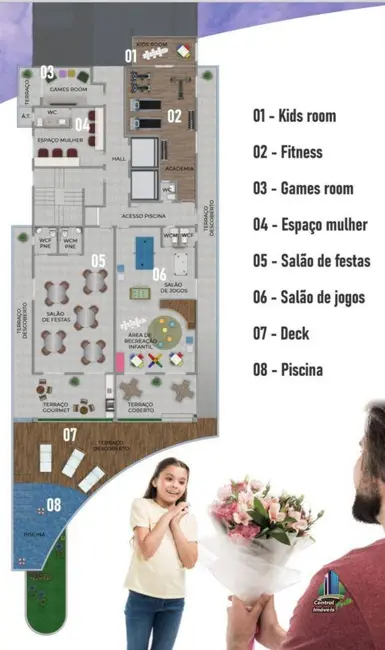 Foto 8 de Apartamento com 1 quarto à venda, 51m2 em Praia Grande - SP