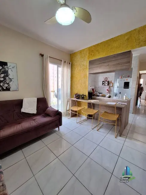 Foto 1 de Apartamento com 1 quarto à venda, 45m2 em Tupi, Praia Grande - SP