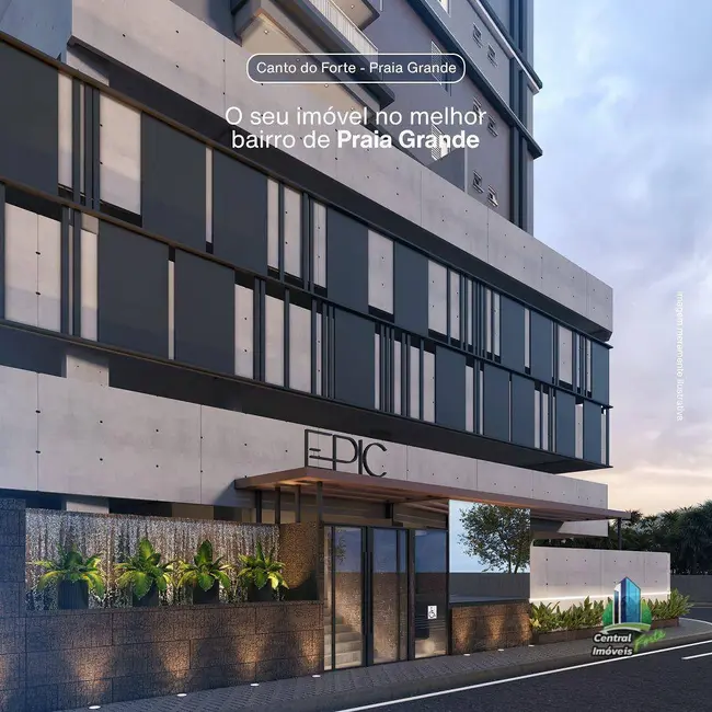 Apartamento com 2 quartos à venda, 72m2 em Canto do Forte, Praia Grande - SP - imagem 3 Foto 3 de Apartamento com 2 quartos à venda, 72m2 em Canto do Forte, Praia Grande - SP