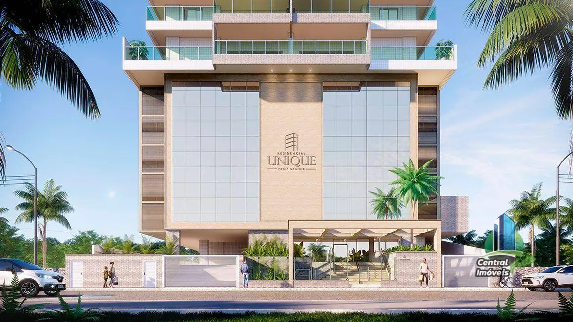 Foto 2 de Apartamento com 3 quartos à venda, 148m2 em Canto do Forte, Praia Grande - SP