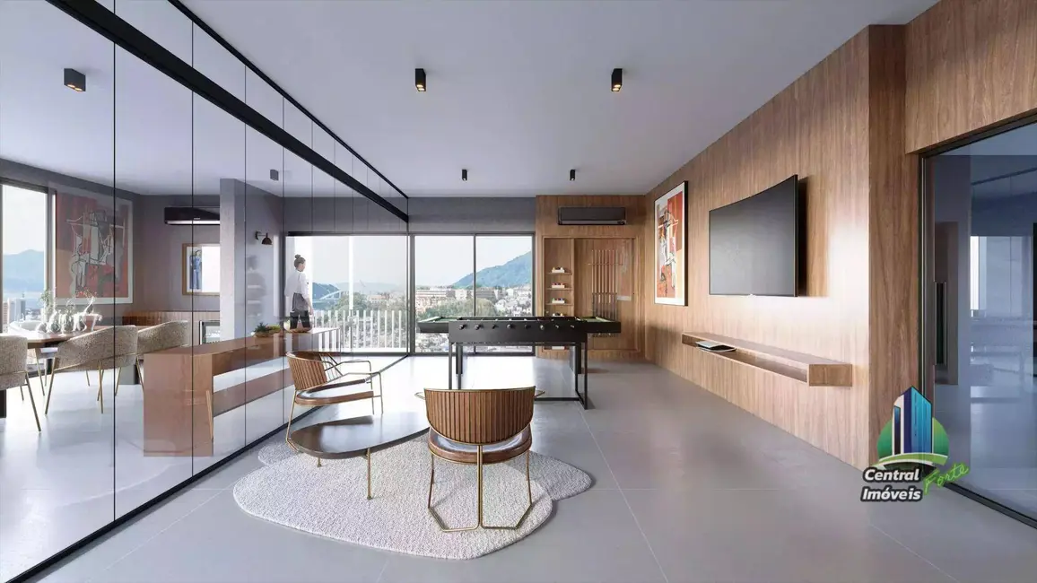 Apartamento com 3 quartos à venda, 102m2 em Canto do Forte, Praia Grande - SP - imagem 6 Foto 6 de Apartamento com 3 quartos à venda, 102m2 em Canto do Forte, Praia Grande - SP
