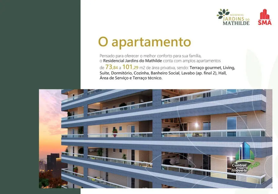 Foto 9 de Apartamento com 2 quartos à venda, 79m2 em Canto do Forte, Praia Grande - SP