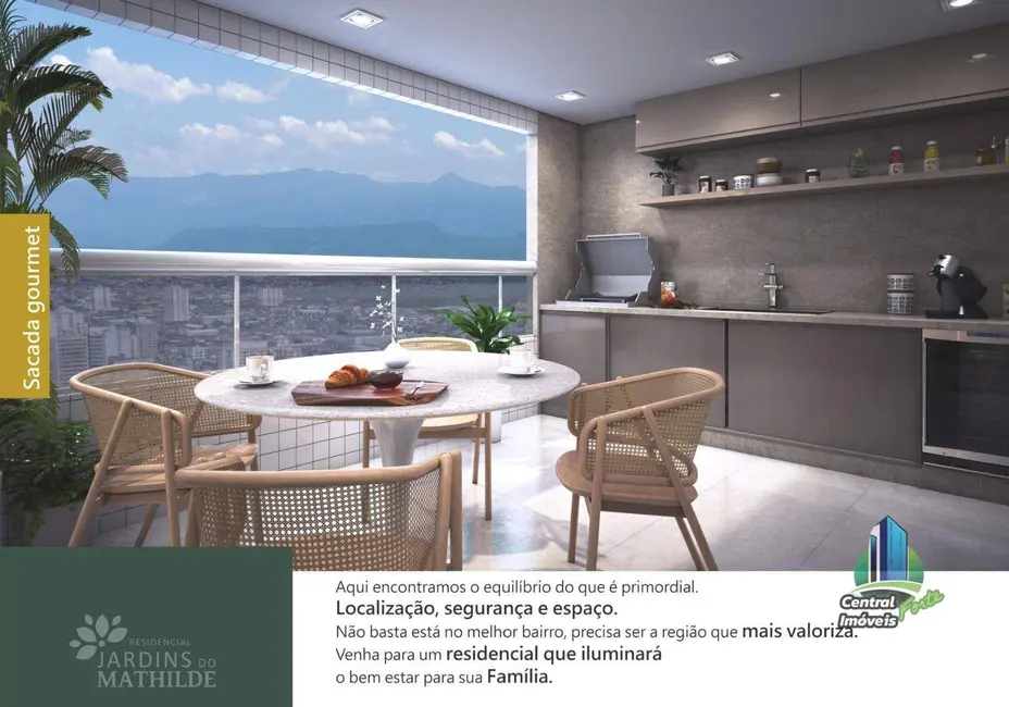 Apartamento com 2 quartos à venda, 76m2 em Canto do Forte, Praia Grande - SP - imagem 7 Foto 7 de Apartamento com 2 quartos à venda, 76m2 em Canto do Forte, Praia Grande - SP