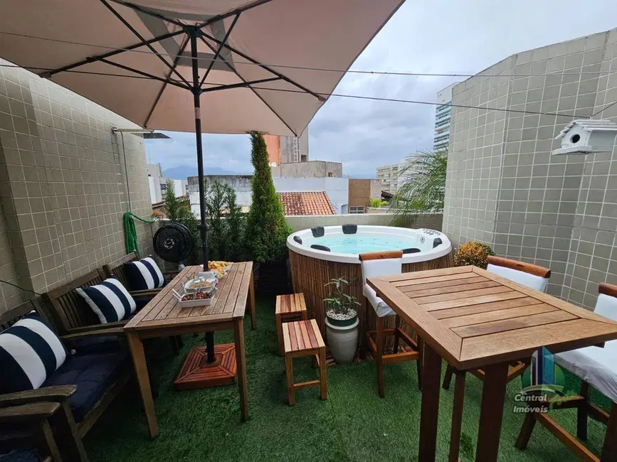 Foto 1 de Cobertura com 3 quartos à venda, 139m2 em Tupi, Praia Grande - SP