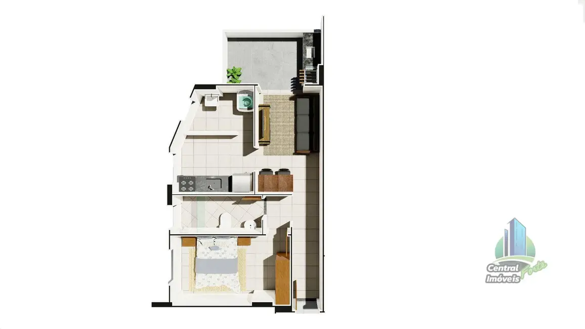 Foto 5 de Apartamento com 2 quartos à venda, 74m2 em Praia Grande - SP