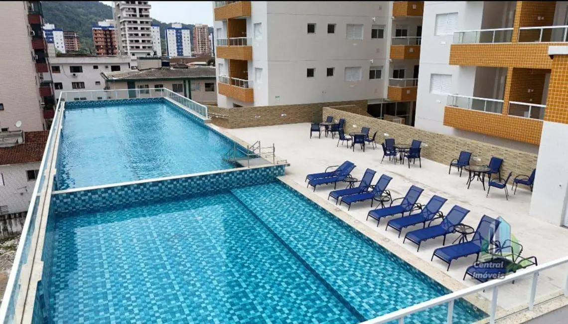 Foto 1 de Apartamento com 2 quartos para alugar, 60m2 em Boqueirão, Praia Grande - SP
