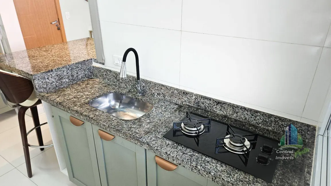 Foto 8 de Apartamento com 1 quarto à venda, 42m2 em Canto do Forte, Praia Grande - SP