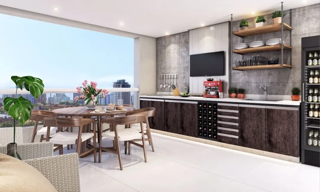 Foto 9 de Apartamento com 3 quartos à venda, 195m2 em Canto do Forte, Praia Grande - SP