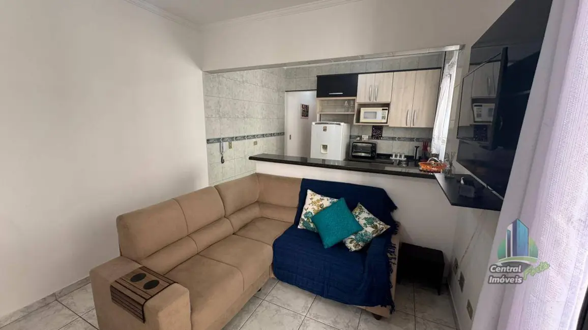 Foto 3 de Apartamento com 1 quarto à venda, 43m2 em Tupi, Praia Grande - SP