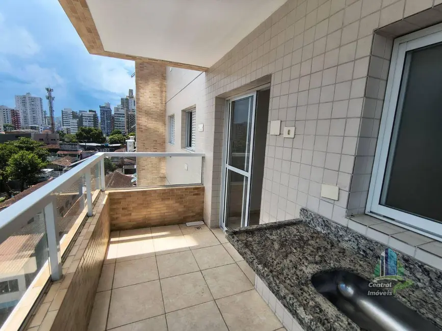 Foto 3 de Apartamento com 2 quartos para alugar, 58m2 em Canto do Forte, Praia Grande - SP