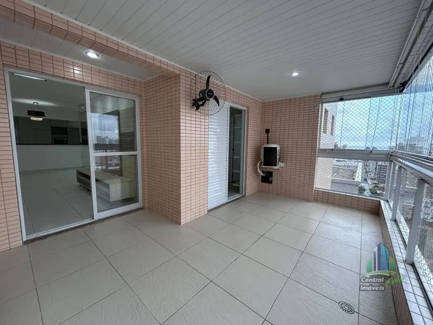 Foto 7 de Apartamento com 3 quartos para alugar, 101m2 em Canto do Forte, Praia Grande - SP