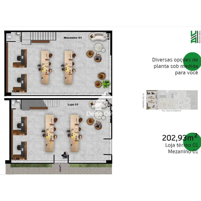 Sala Comercial à venda, 32m2 em Aldeia, Santarem - PA - imagem 7 Foto 7 de Sala Comercial à venda, 32m2 em Aldeia, Santarem - PA