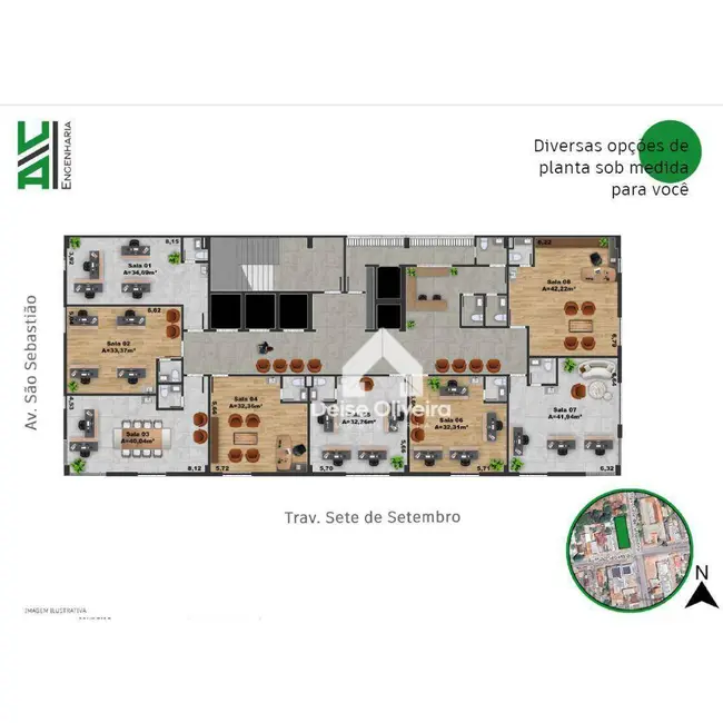 Foto 2 de Sala Comercial à venda, 32m2 em Aldeia, Santarem - PA