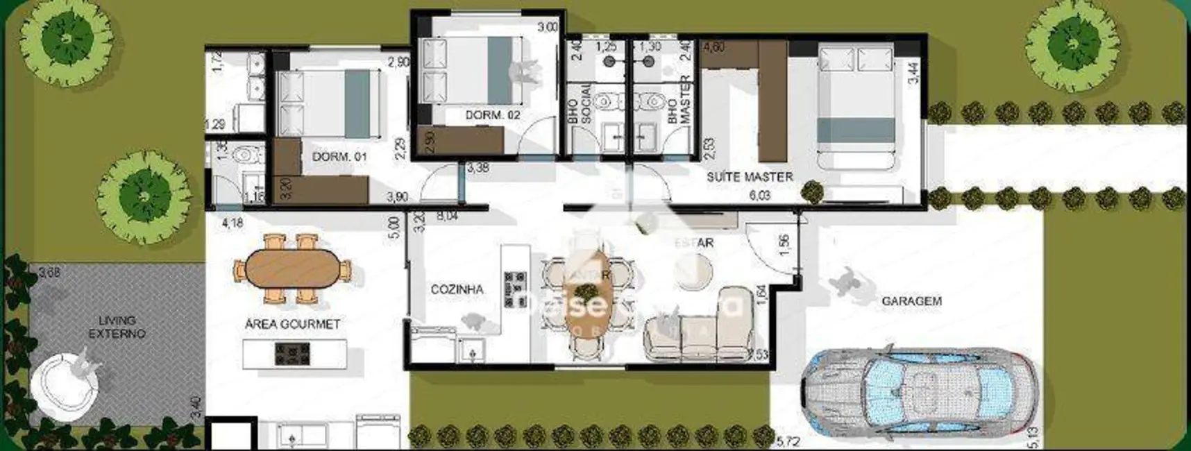 Foto 8 de Casa de Condomínio com 3 quartos à venda, 250m2 em Santarem - PA