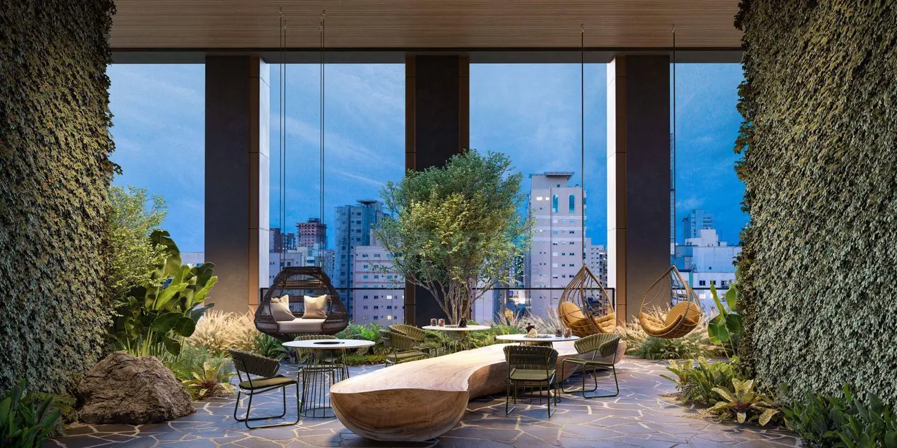 Foto 2 de Loft / Flat com 1 quarto à venda, 43m2 em Meia Praia, Itapema - SC