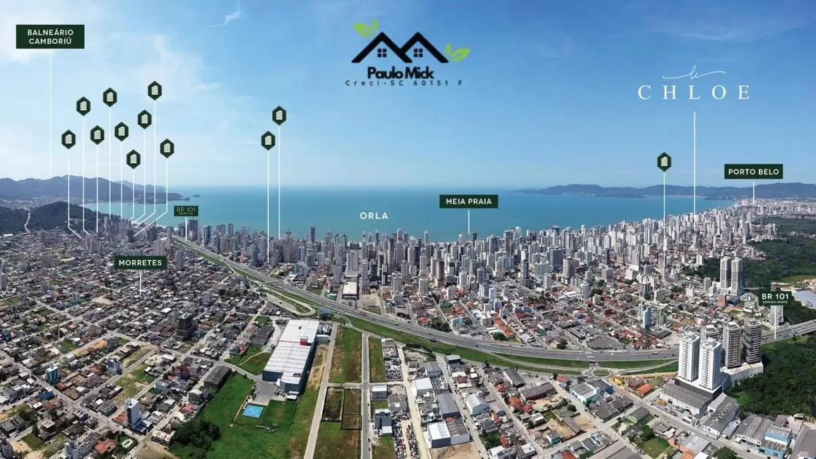 Foto 1 de Apartamento à venda em Meia Praia, Itapema - SC