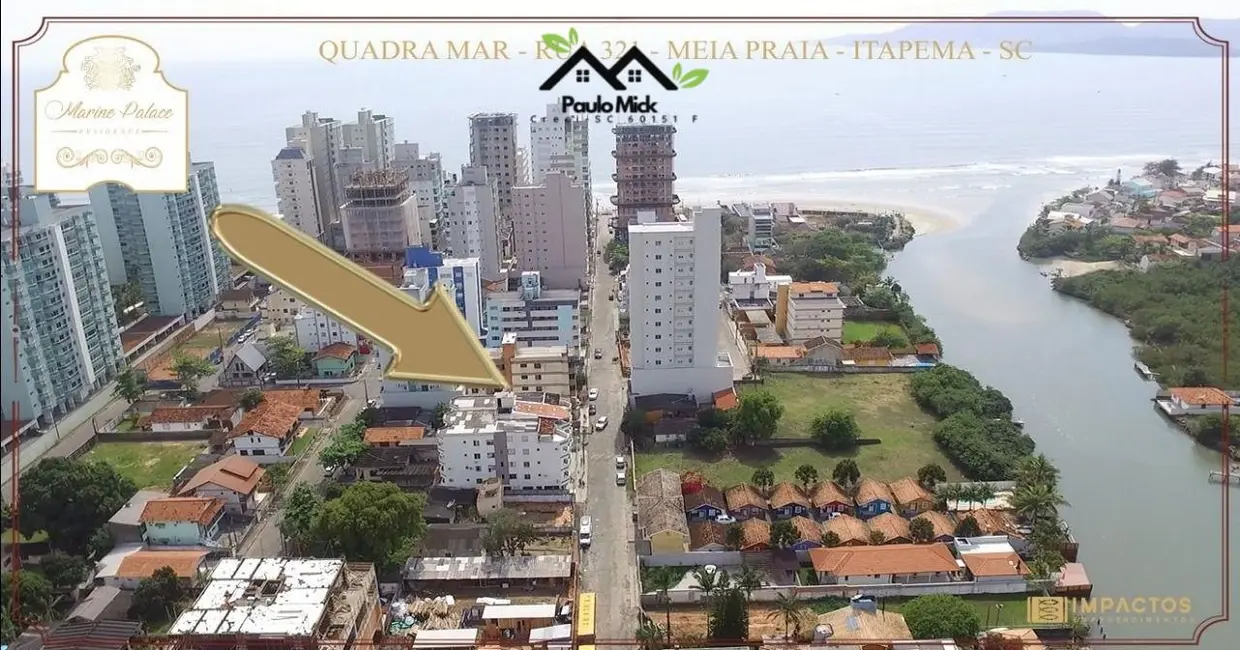 Foto 1 de Apartamento à venda em Meia Praia, Itapema - SC