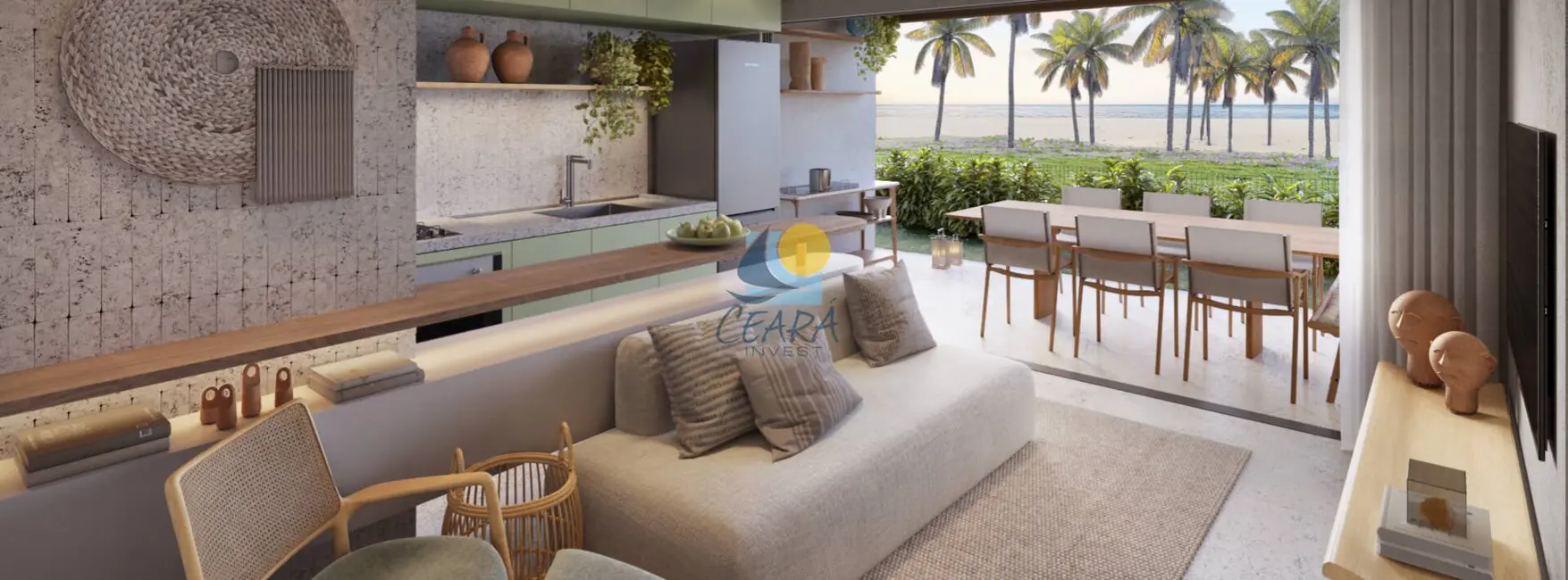 Apartamento com 1 quarto à venda, 3061m2 em Cumbuco, Caucaia - CE - imagem 5 Foto 5 de Apartamento com 1 quarto à venda, 3061m2 em Cumbuco, Caucaia - CE