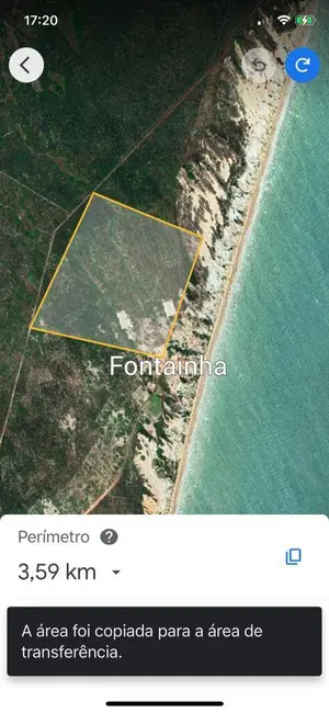 Terreno / Lote à venda, 970000m2 em Aracati - CE - imagem 3 Foto 3 de Terreno / Lote à venda, 970000m2 em Aracati - CE