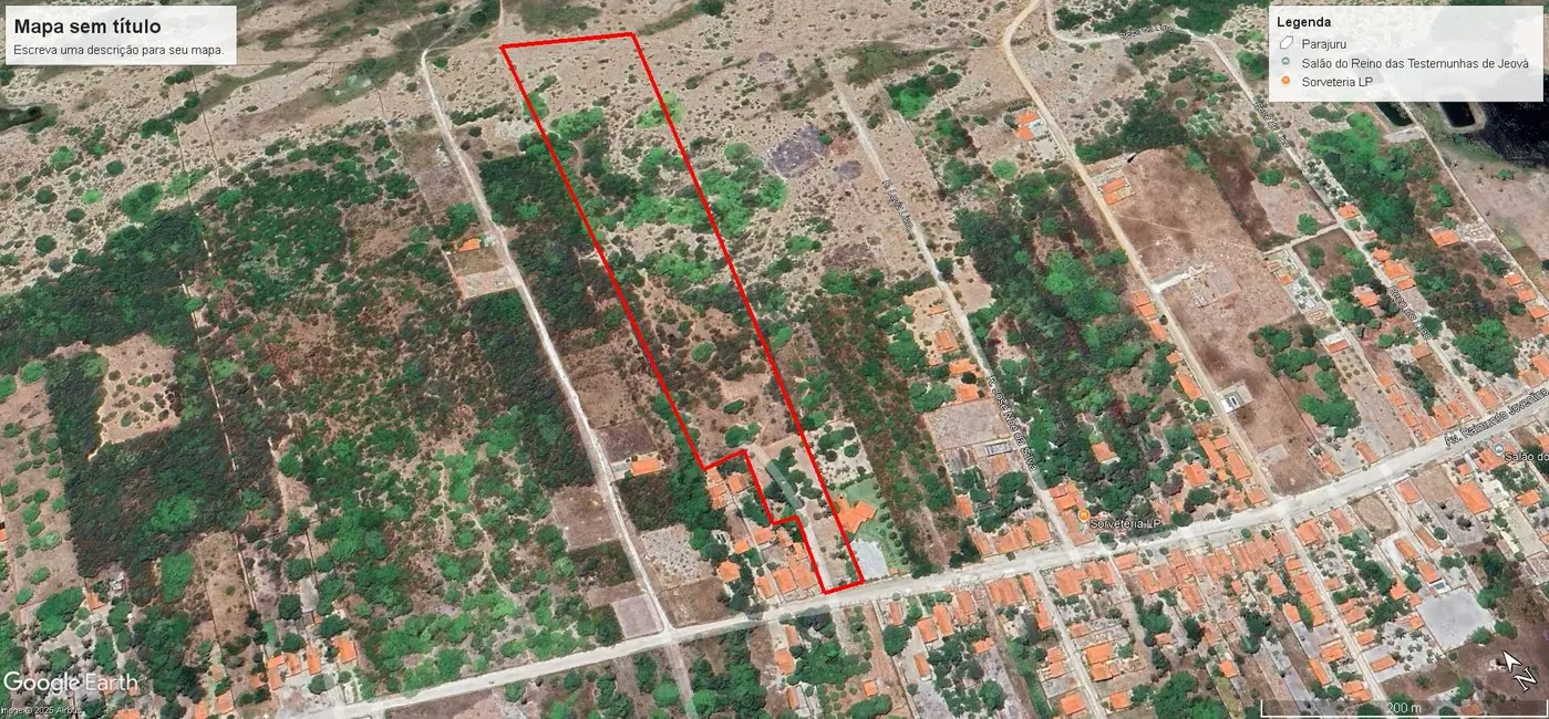 Terreno / Lote à venda, 51941m2 em Beberibe - CE - imagem 8 Foto 8 de Terreno / Lote à venda, 51941m2 em Beberibe - CE