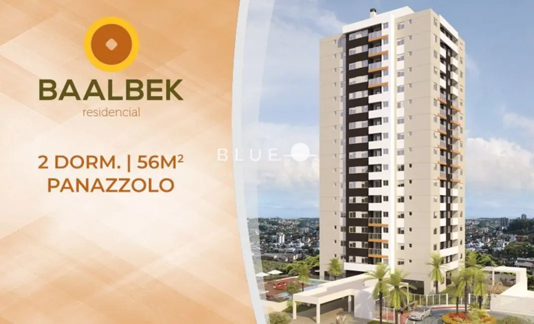 Foto 1 de Apartamento com 2 quartos à venda, 56m2 em São Leopoldo, Caxias Do Sul - RS