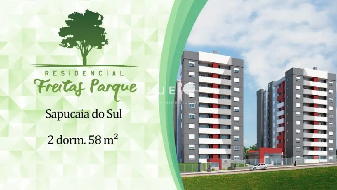 Foto 1 de Apartamento com 1 quarto à venda, 45m2 em Freitas, Sapucaia Do Sul - RS
